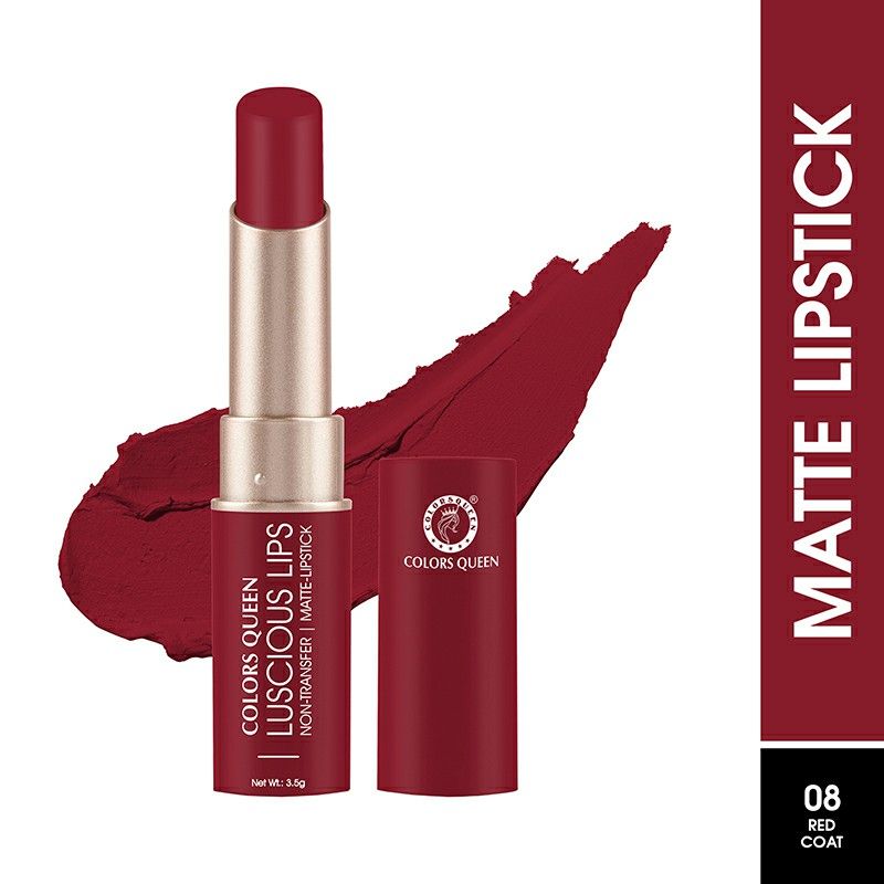 Colors Queen Luscious Lips Non Transfer Matte Lipstick