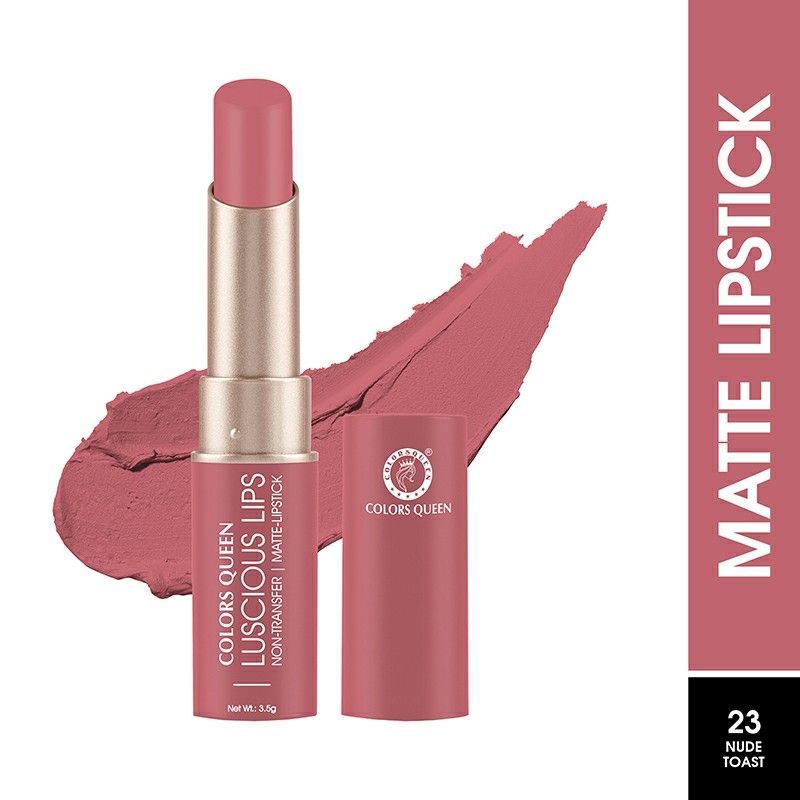 Colors Queen Luscious Lips Non Transfer Matte Lipstick