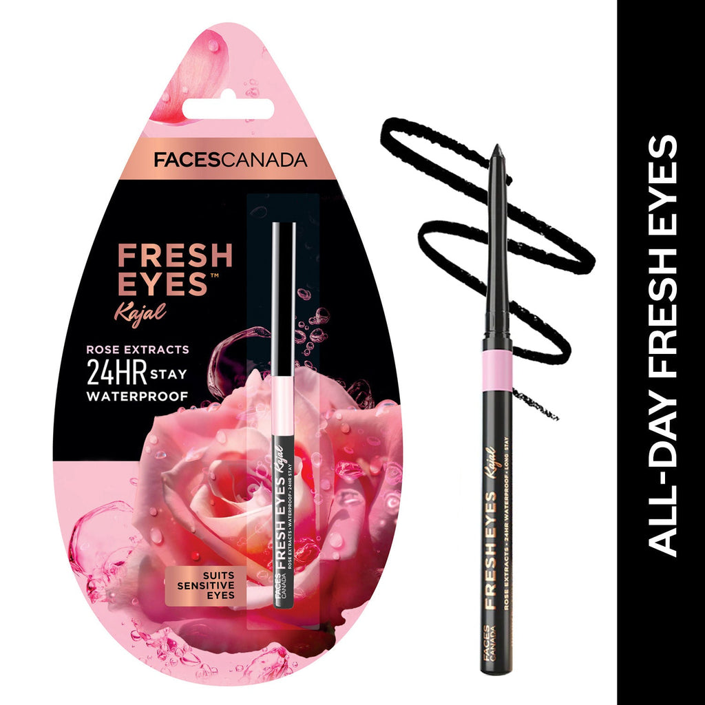 Faces Canada Fresh Eyes Kajal - Rose Extracts