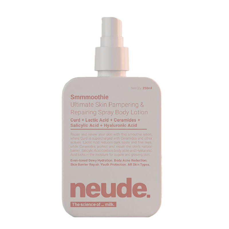 Neude Skin Smmmoothie Ultimate Skin Pampering & Repairing Spray Body Lotion