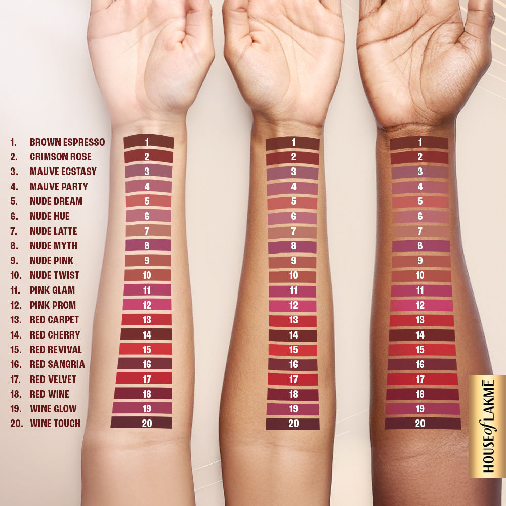 Lakme Ultimate Glam Matte Liquid Lipstick