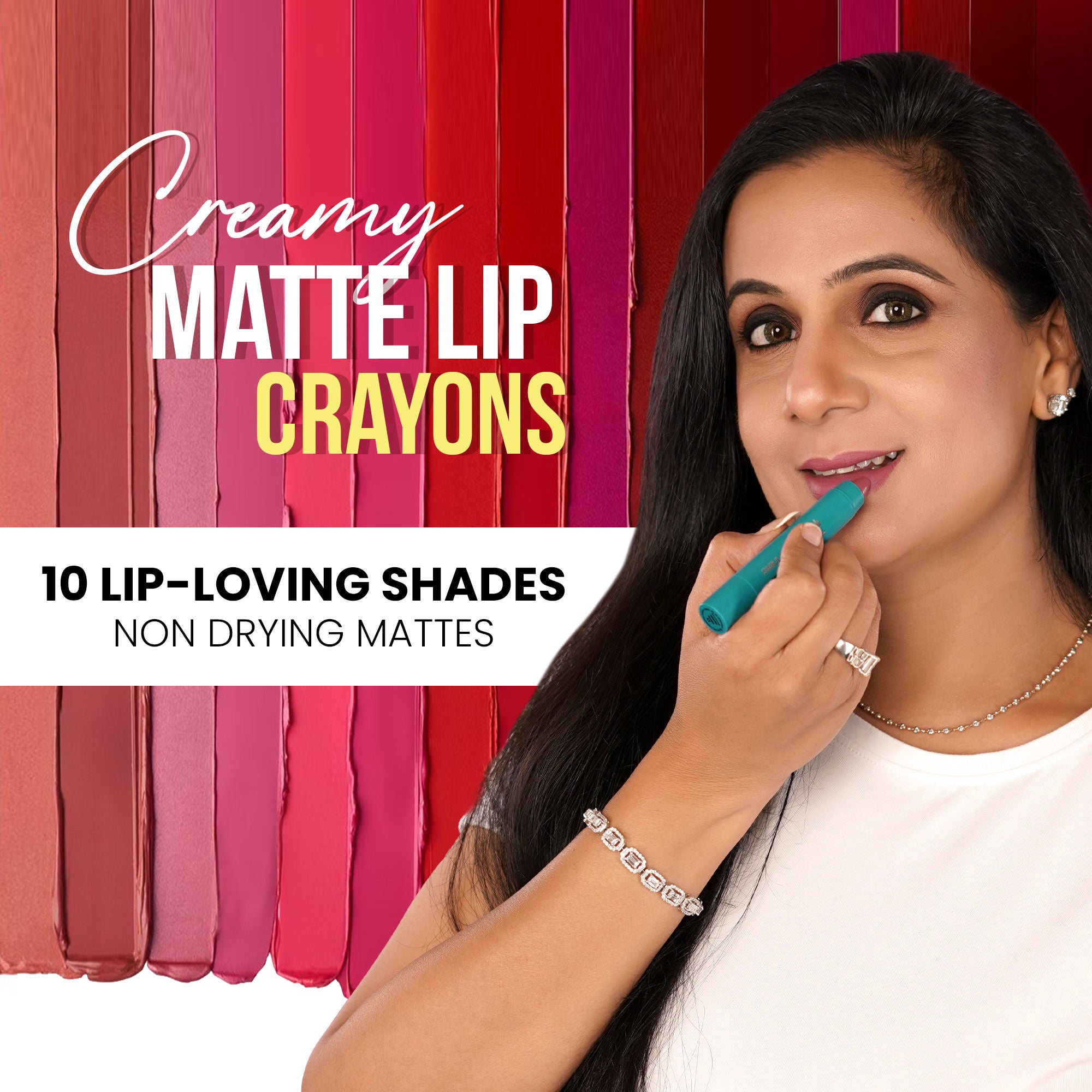 Parul Garg Beauty Crayon Lipstick, Comfort Matte for Indian Skintone