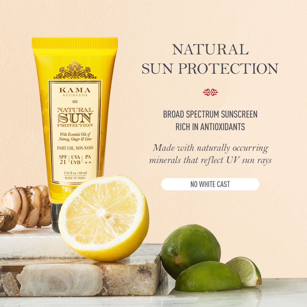 Kama Ayurveda Natural Sun Protection SPF-21 Sunscreen