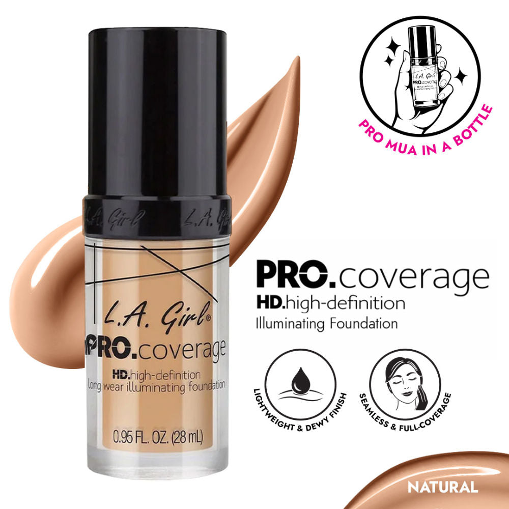 L.A Girl Pro Coverage Illuminating Liquid Foundation
