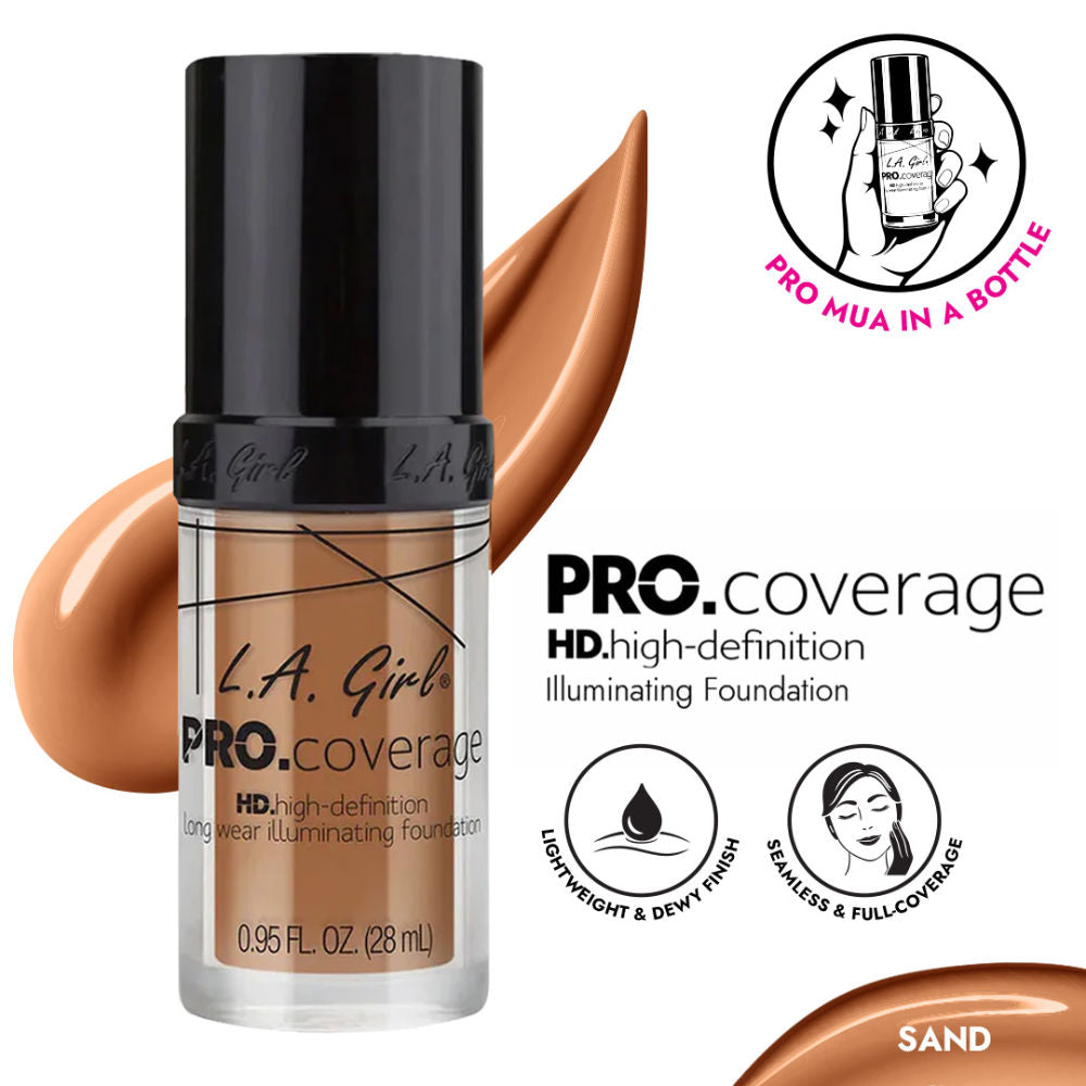 L.A Girl Pro Coverage Illuminating Liquid Foundation