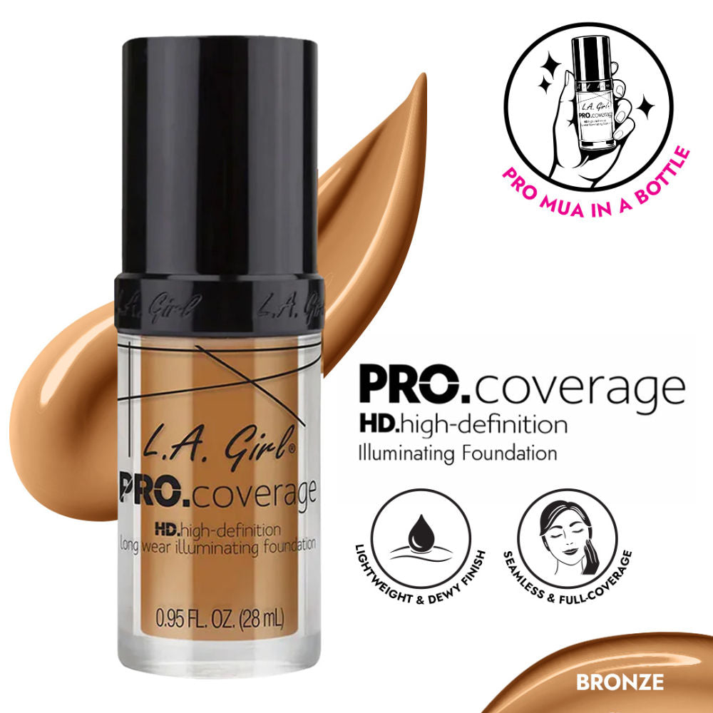 L.A Girl Pro Coverage Illuminating Liquid Foundation