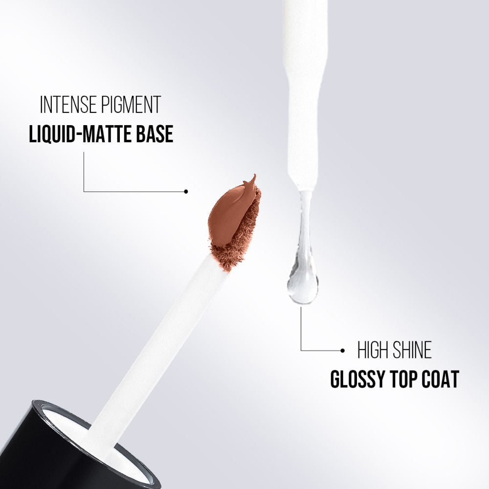 STAZE 9to9 Gloss Lock 2-In-1 Liquid Lipstick