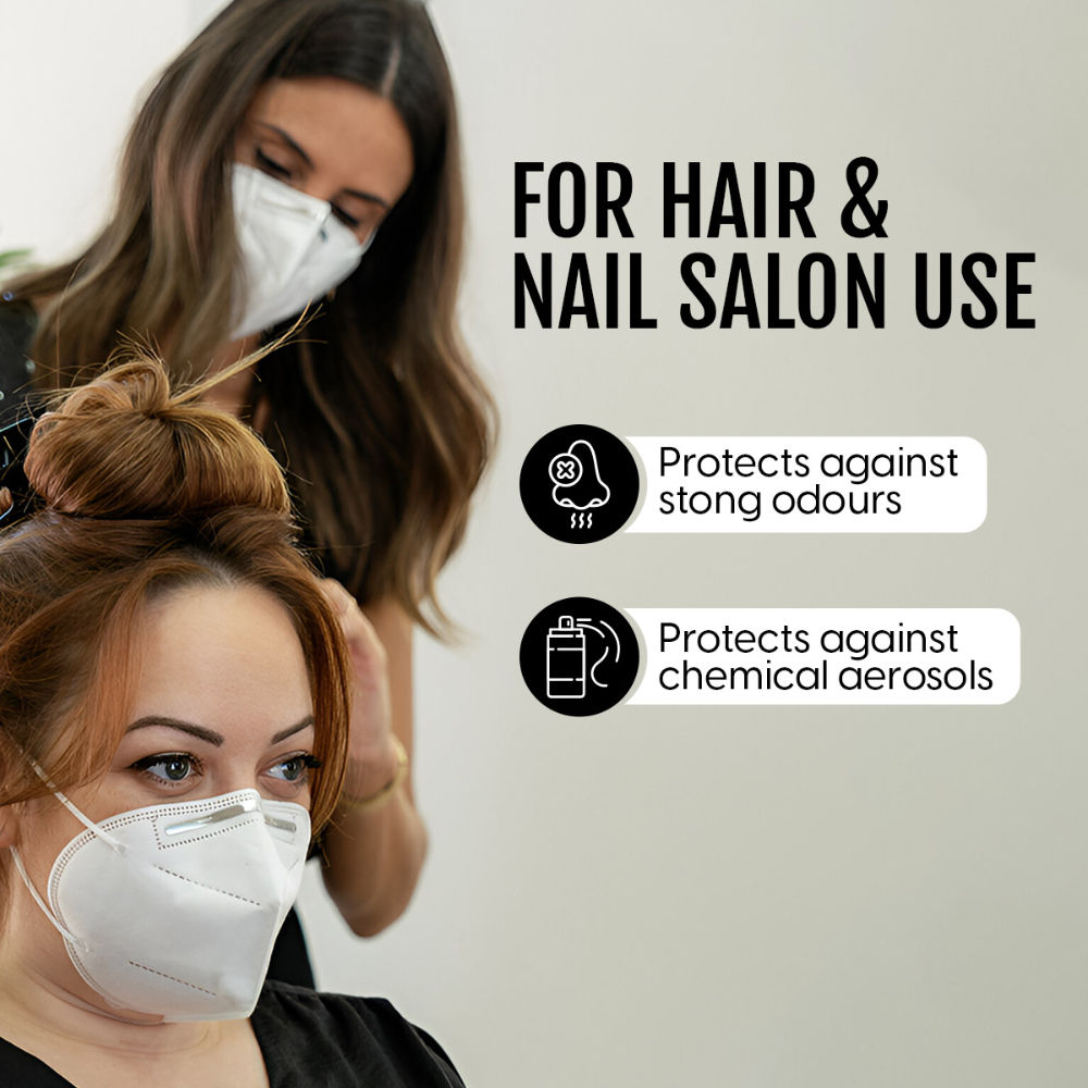 Matra N95 Face Masks Reusable 6-Layer Anti Pollution Dust Smog Protection Hair Nail Salon Use