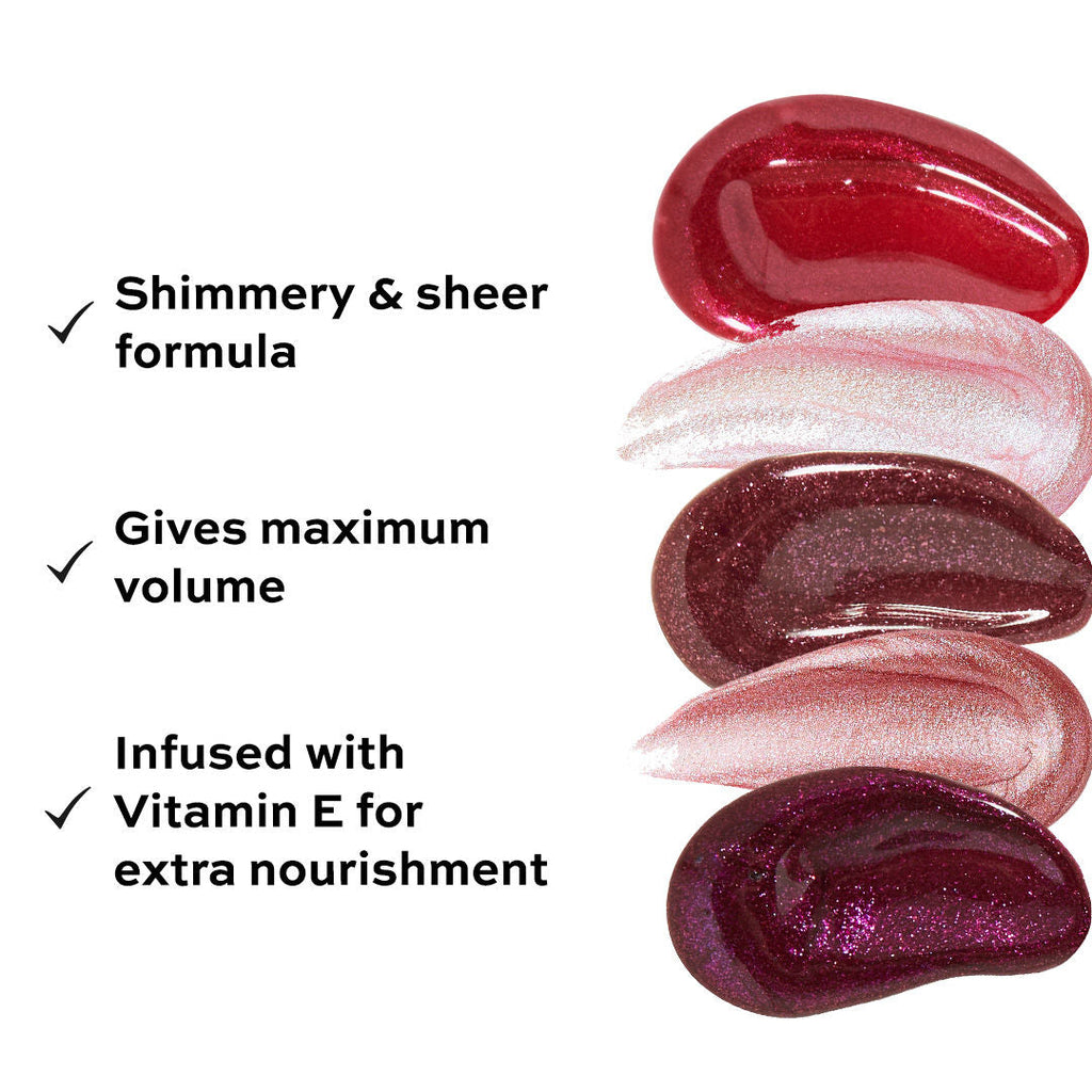 Makeup Revolution Shimmer Bomb Lipgloss-Infused With Vitamin E For Extra Nourishment