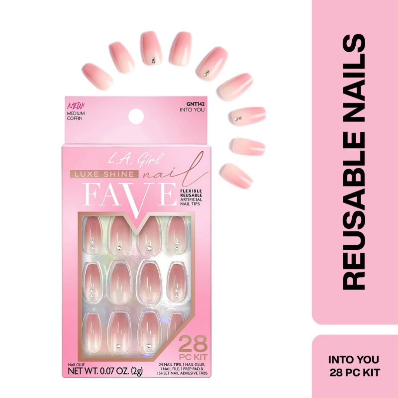 L.A. Girl Luxe Shine Nail Fave Artificial Nail Tips