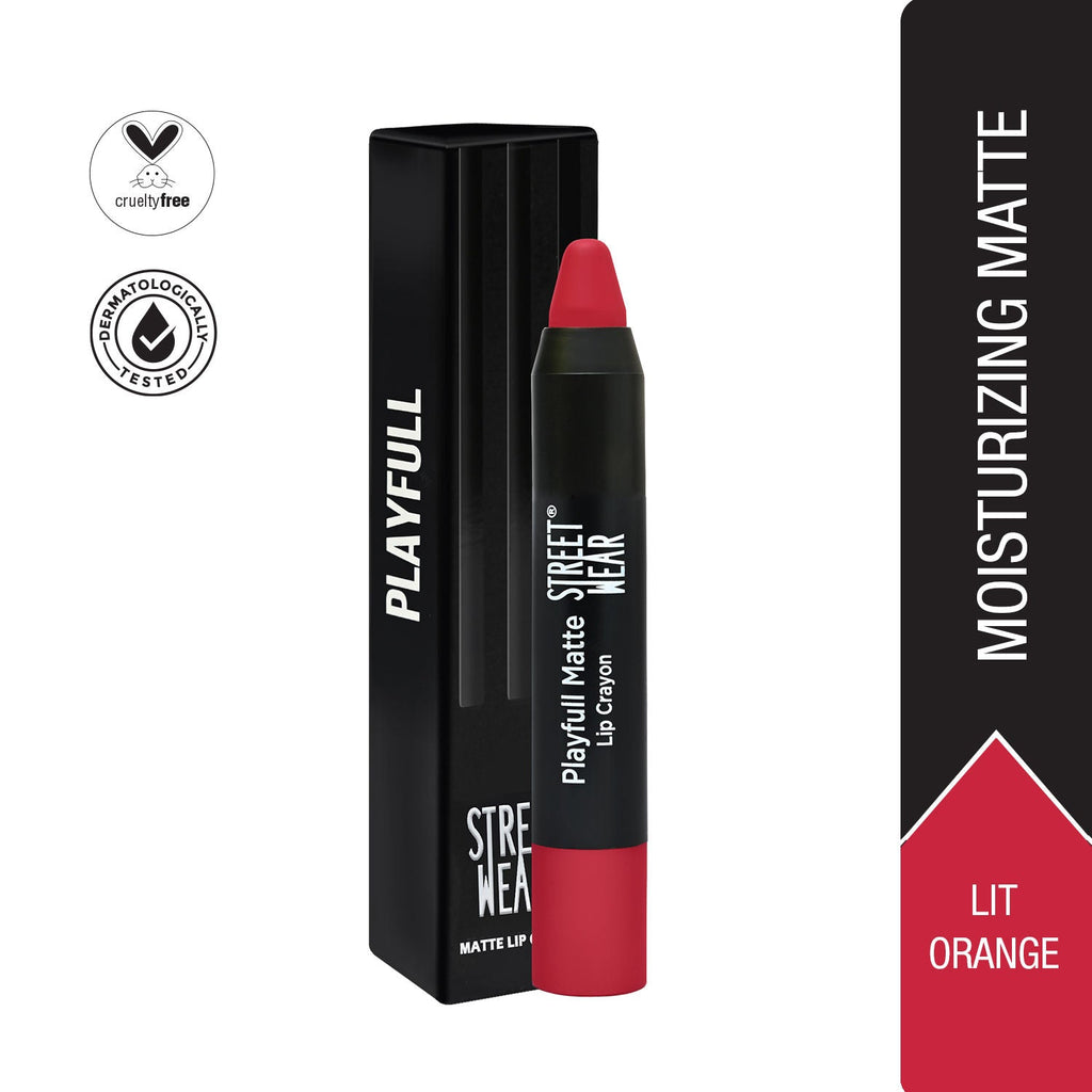 Street Wear Playfull Matte Lip Crayon