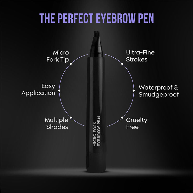 GLEVA Micro Fork Waterproof Eyebrow Pen