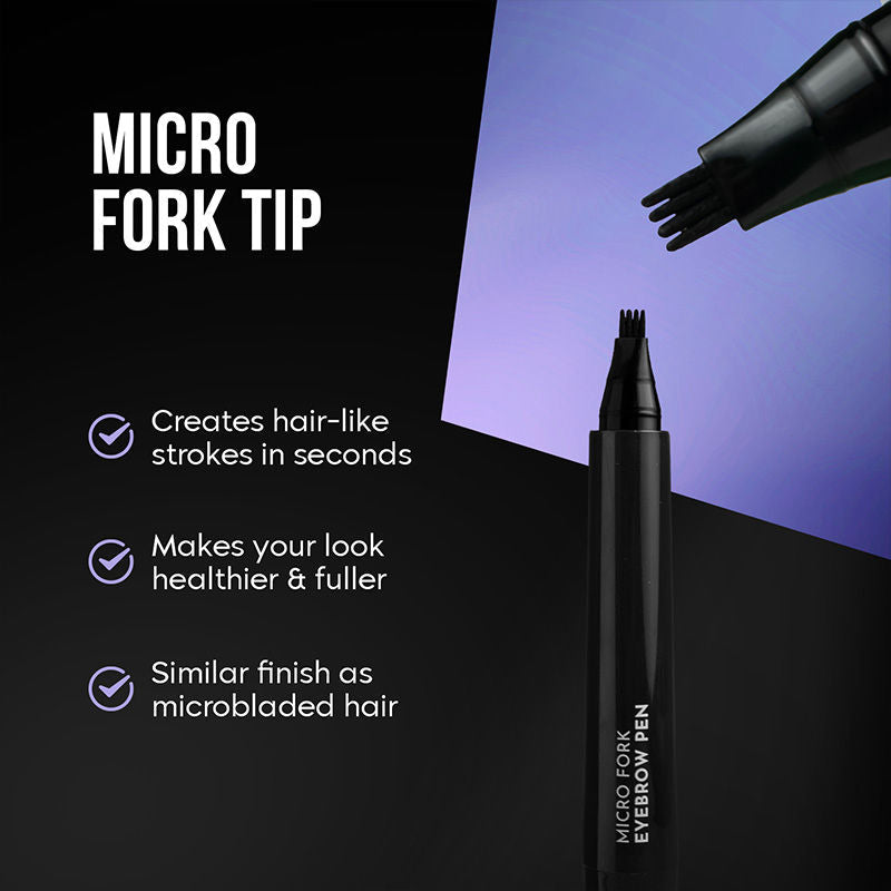 GLEVA Micro Fork Waterproof Eyebrow Pen