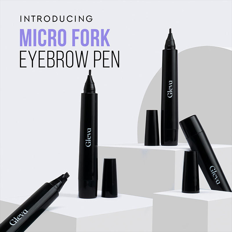 GLEVA Micro Fork Waterproof Eyebrow Pen