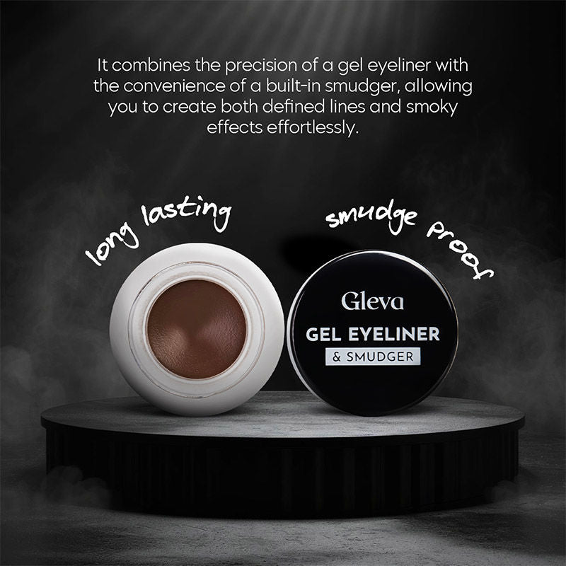 GLEVA Long lasting Waterproof Gel Eyeliner