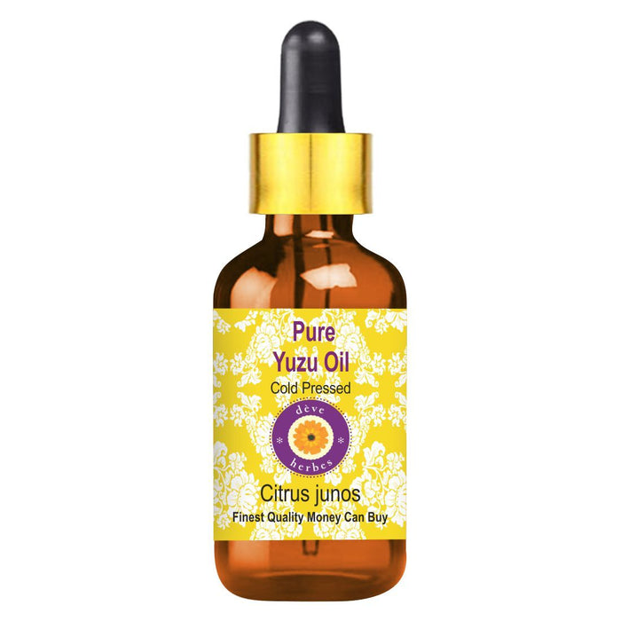 Deve Herbes Pure Yuzu Oil (Citrus Junos) Cold Pressed