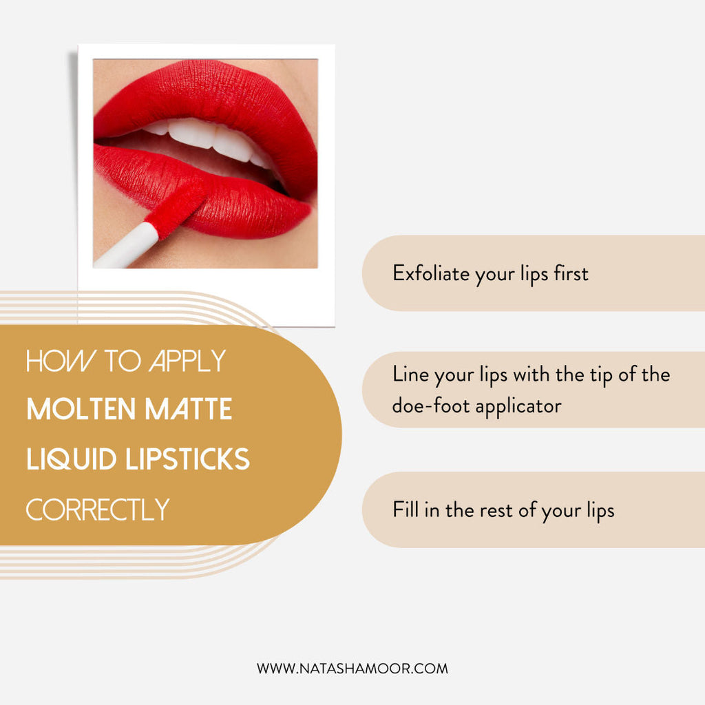 Natasha Moor Molten Matte Liquid Lipstick