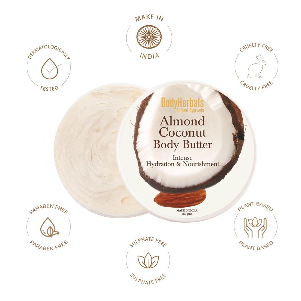BodyHerbals Almond Coconut Body Butter