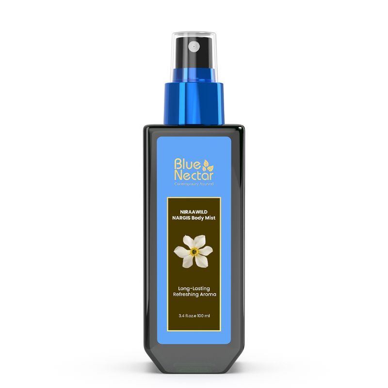 Blue Nectar Wild Nargis Body Mist with Daffodil, Long Lasting & Mood Enhancing for Women and Men