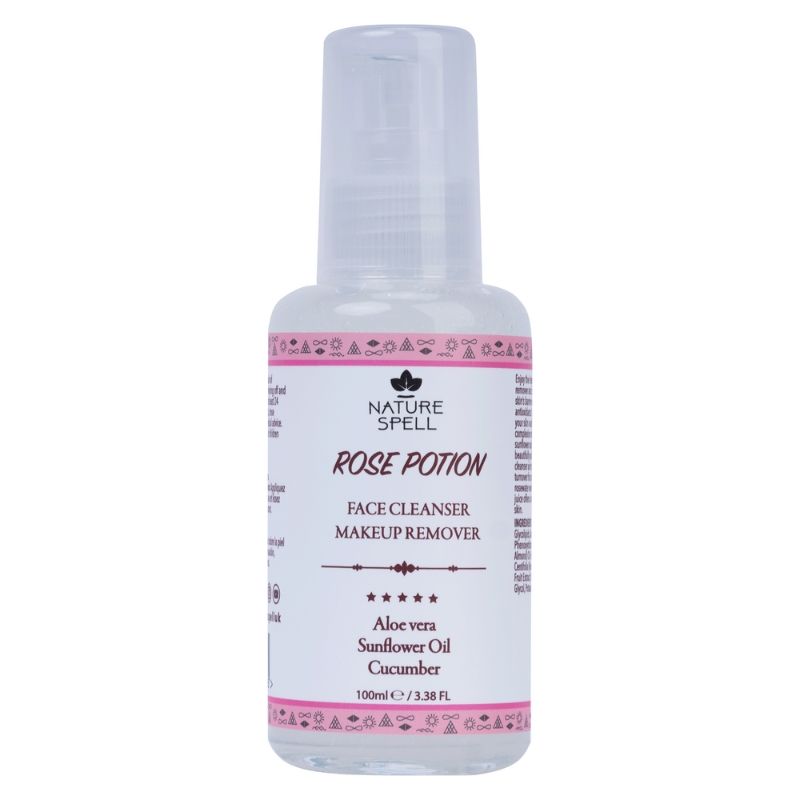 Nature Spell Rose Face Cleanser & Makeup Remover