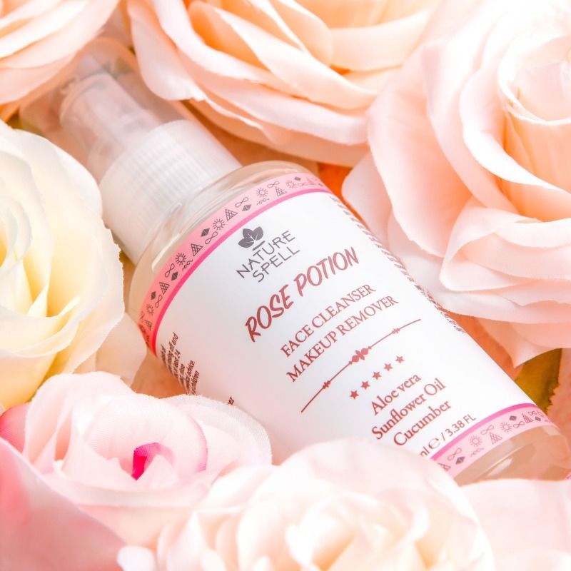 Nature Spell Rose Face Cleanser & Makeup Remover