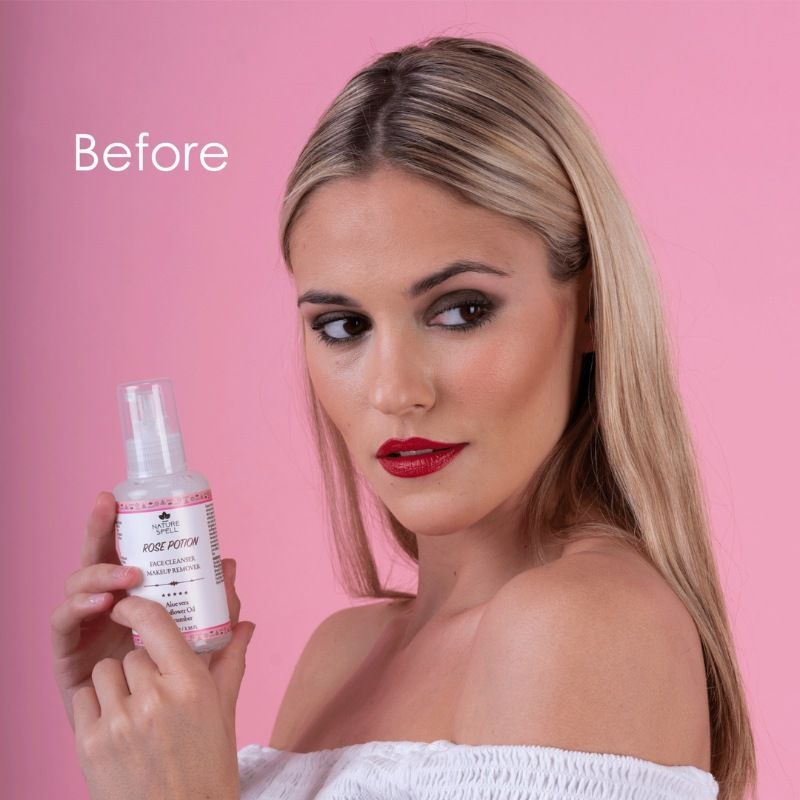 Nature Spell Rose Face Cleanser & Makeup Remover