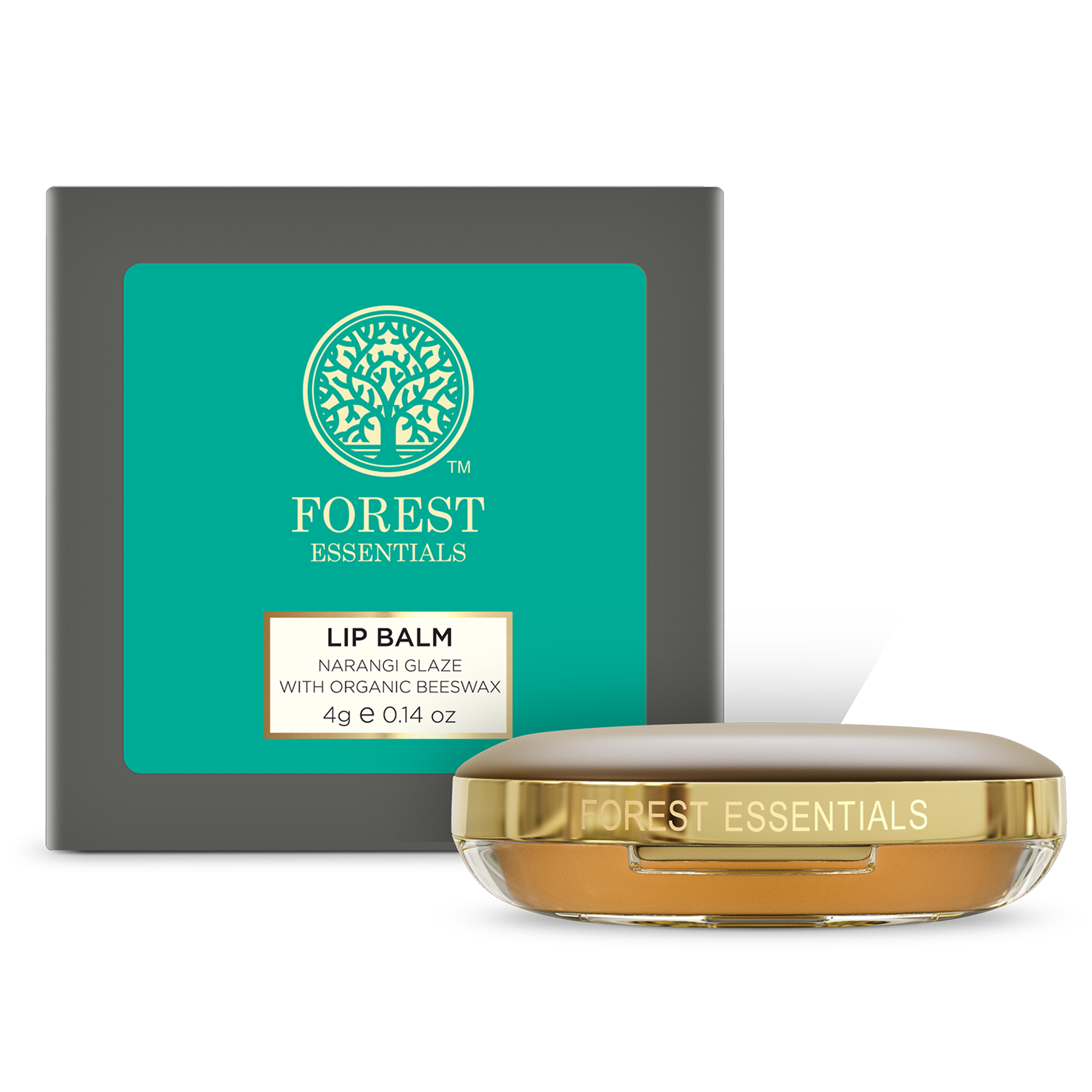 Forest Essentials Luscious Lip Balm With Organic Beeswax For Dry Chapped Lips