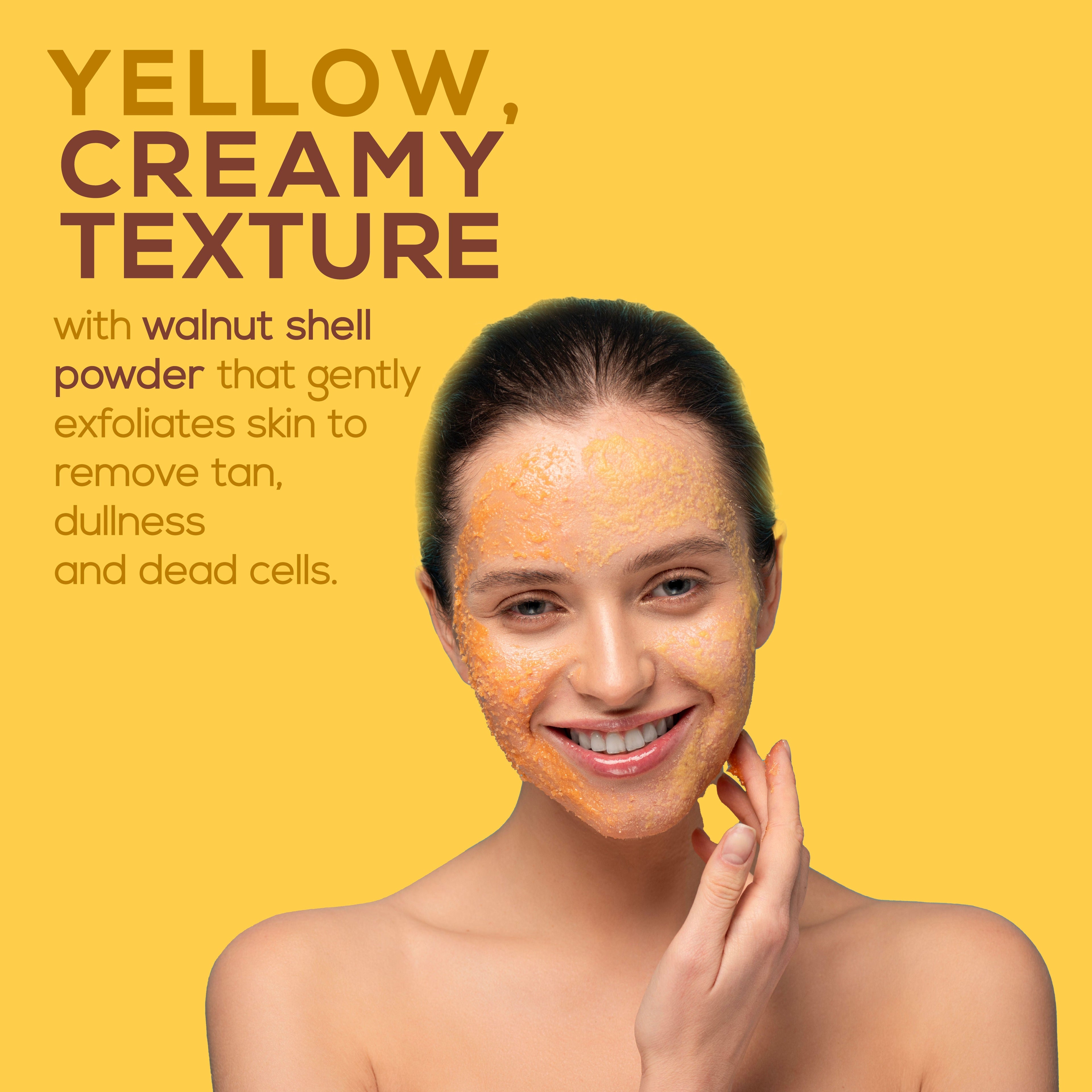 Joy Ubtan Tan Removal Face Wash, For Natural Glowing Skin