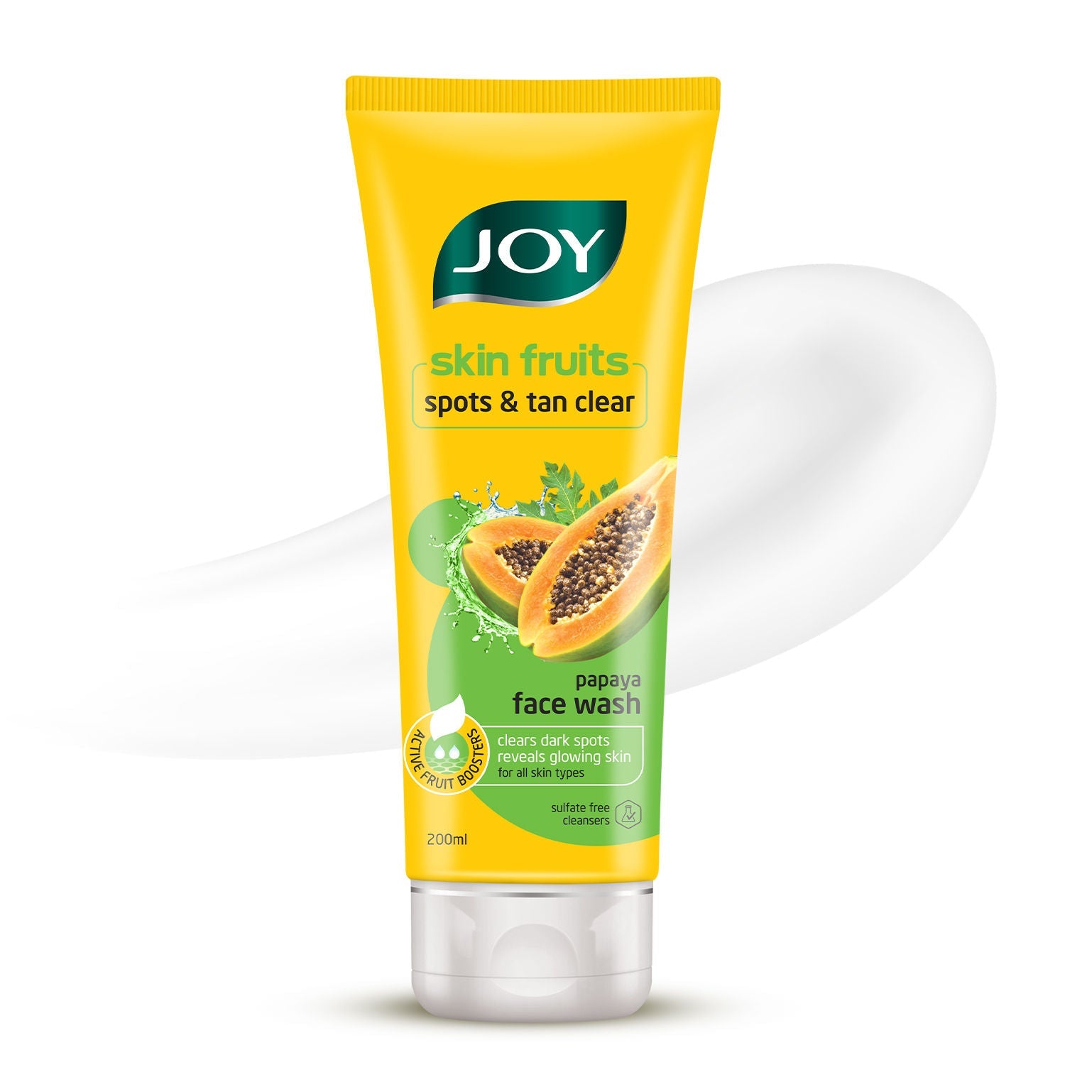Joy Skin Fruits Spots & Tan Clear Face Wash with Papaya