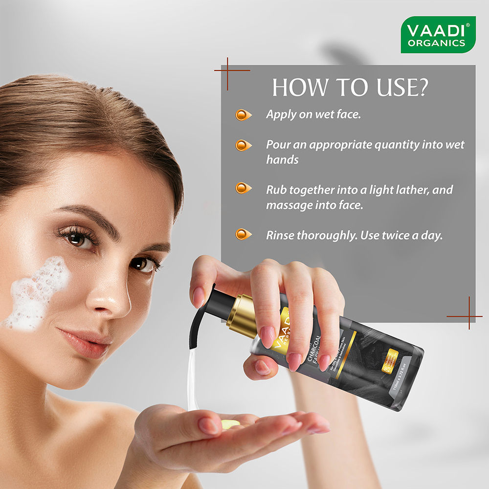 Vaadi Herbals Activated Charcoal Face Wash