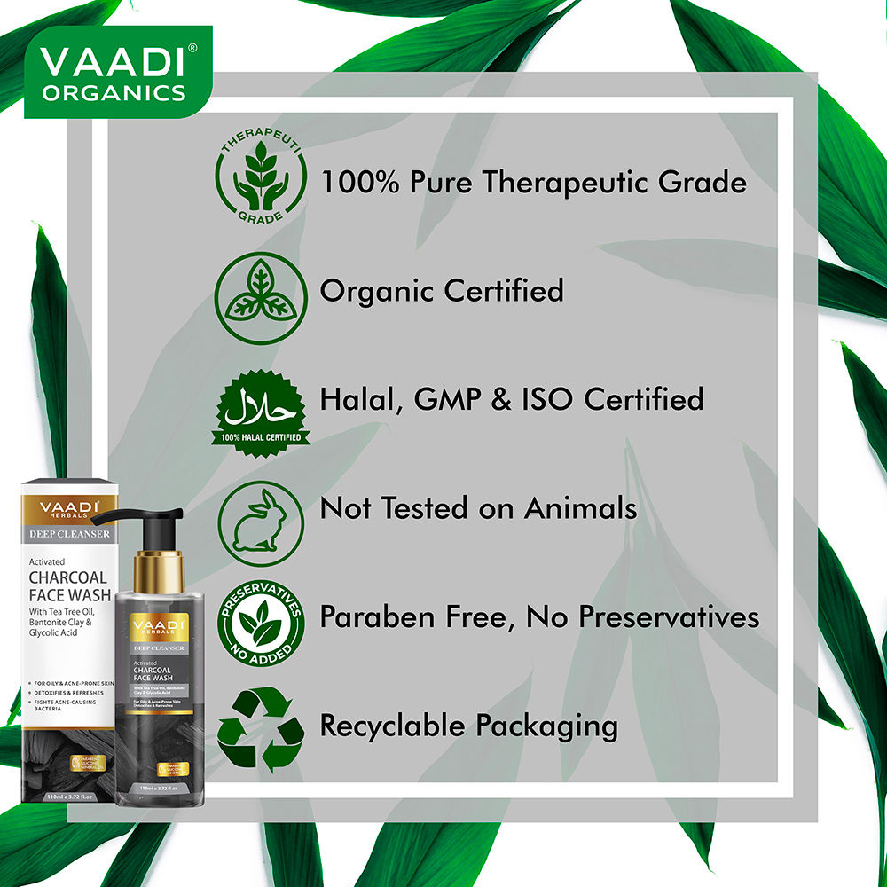 Vaadi Herbals Activated Charcoal Face Wash