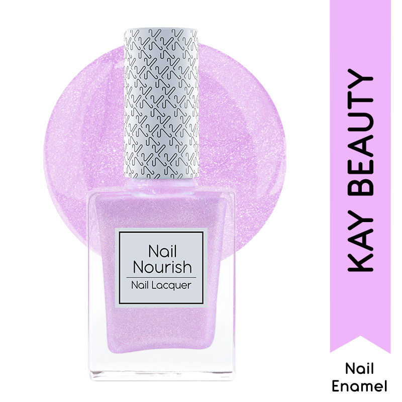 Kay Beauty Nail Nourish Glitter Pastel Nail Enamel Polish