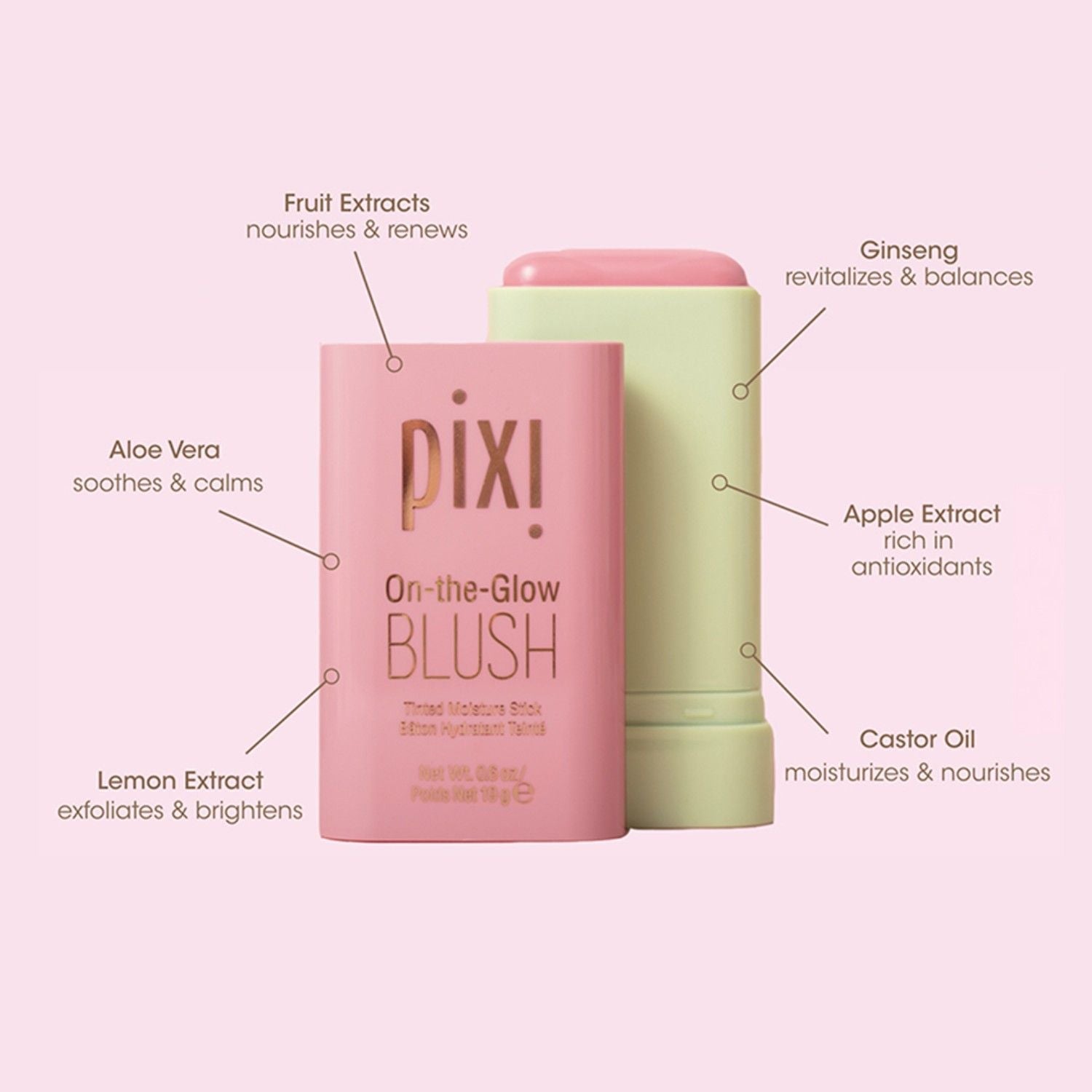 Pixi On The Glow Cream Blush