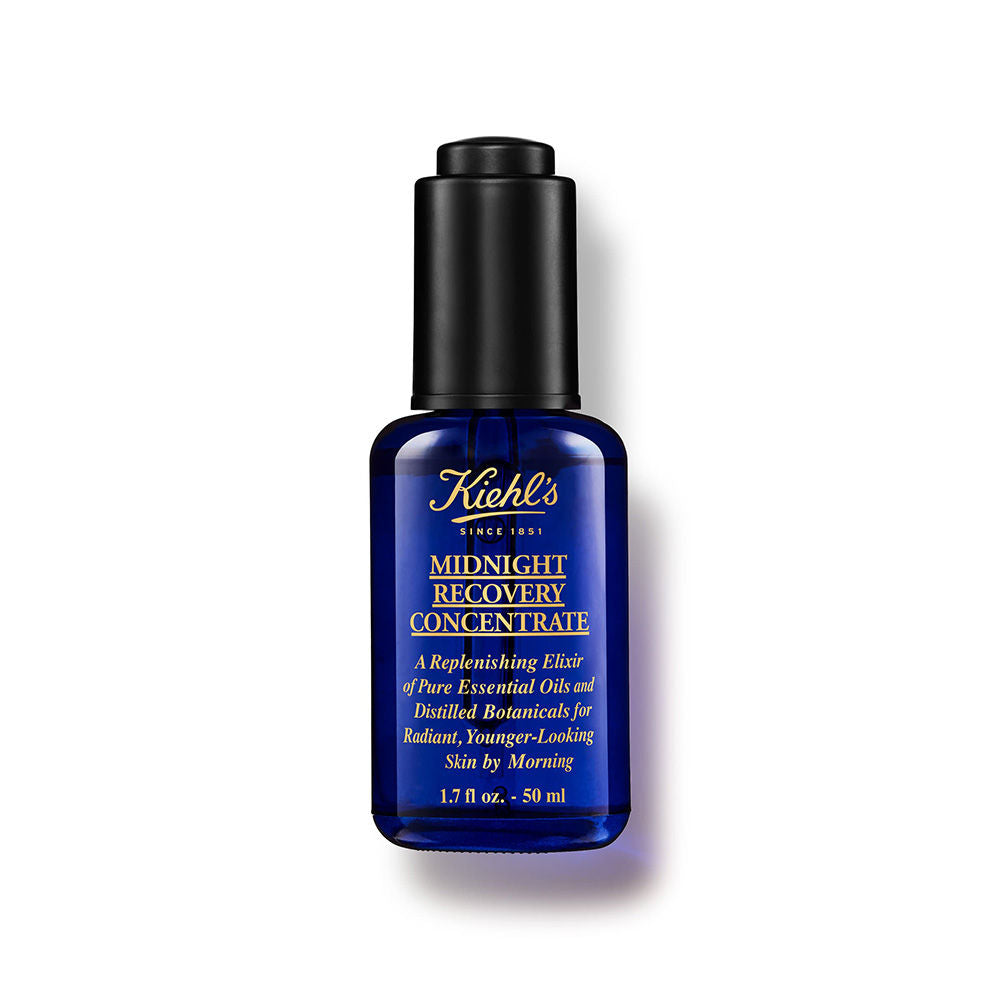 Kiehl's Midnight Recovery Concentrate Serum With Botanical Oil Blend For Radiant Skin