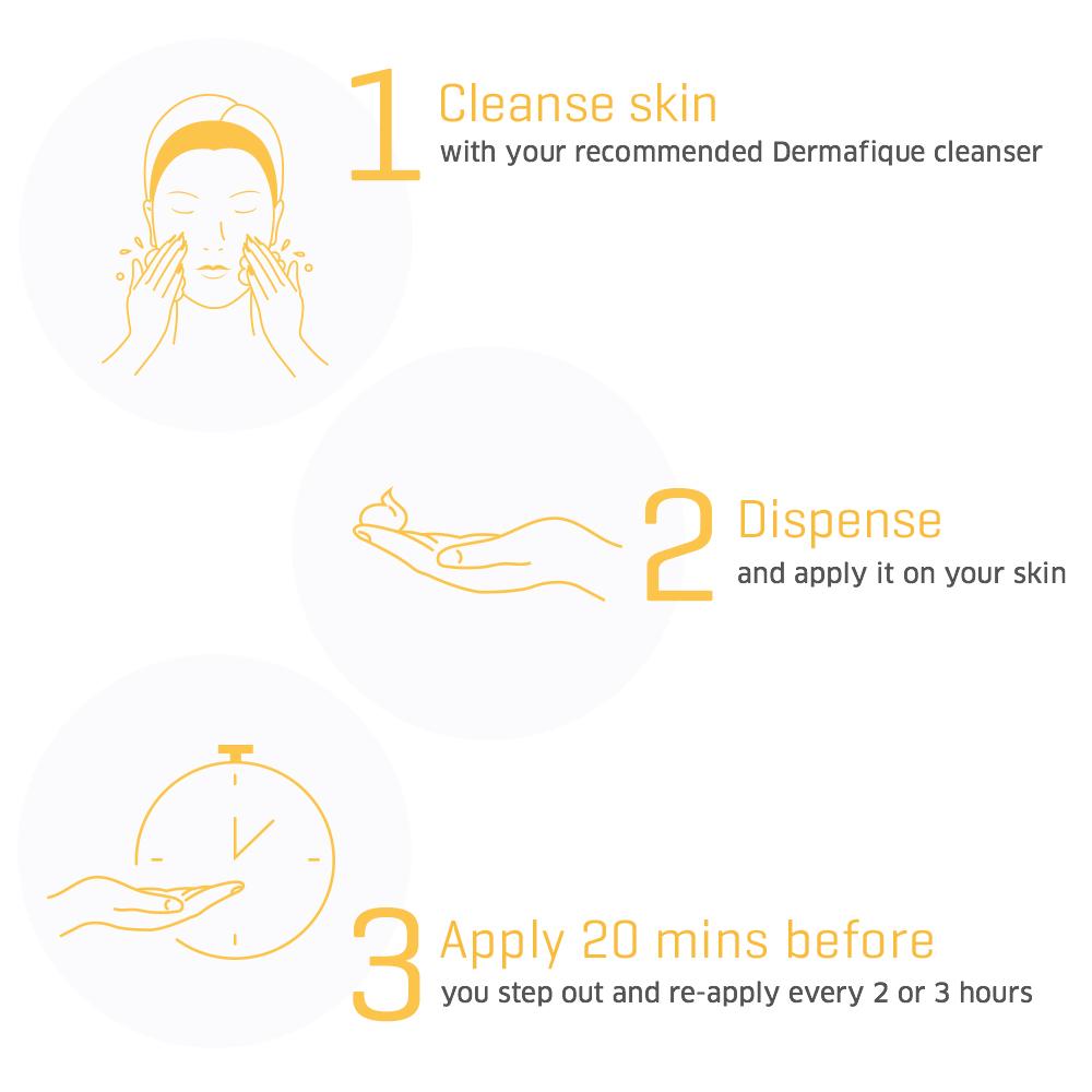 Dermafique Sun Defense Gel Crème, SPF 30, PA +++ Sunscreen 50g, Prevents Tanning & Pigmentation