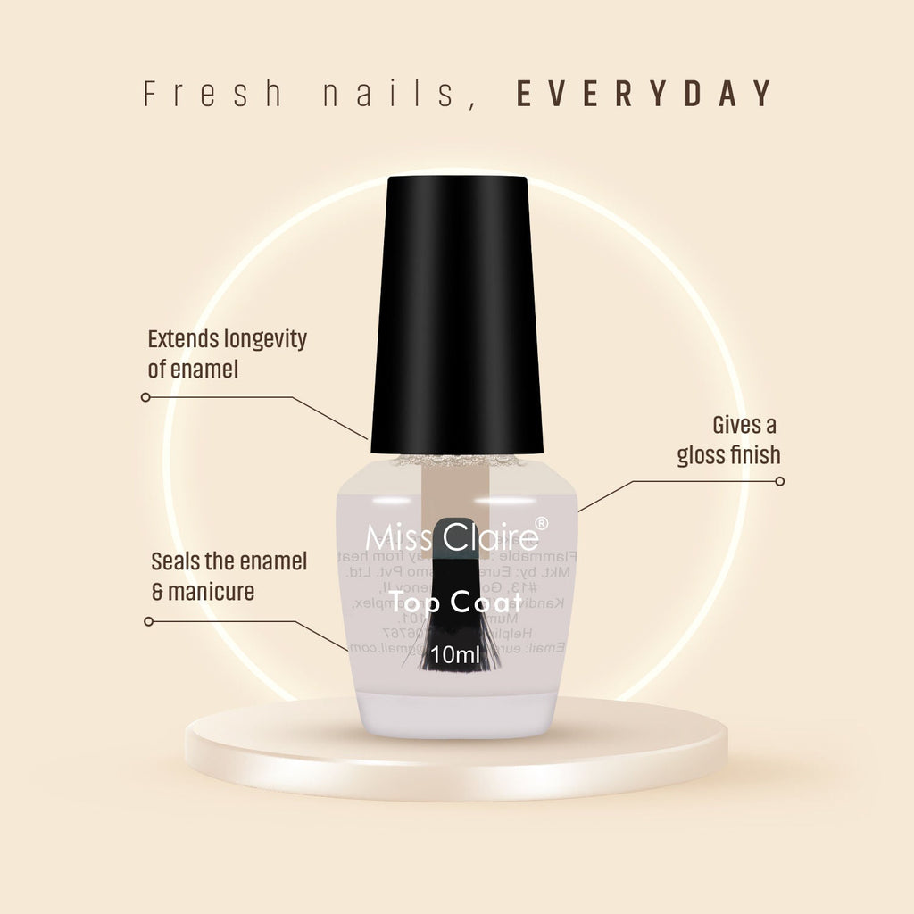 Miss Claire Top Coat - Transperant