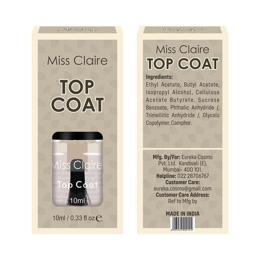 Miss Claire Top Coat - Transperant