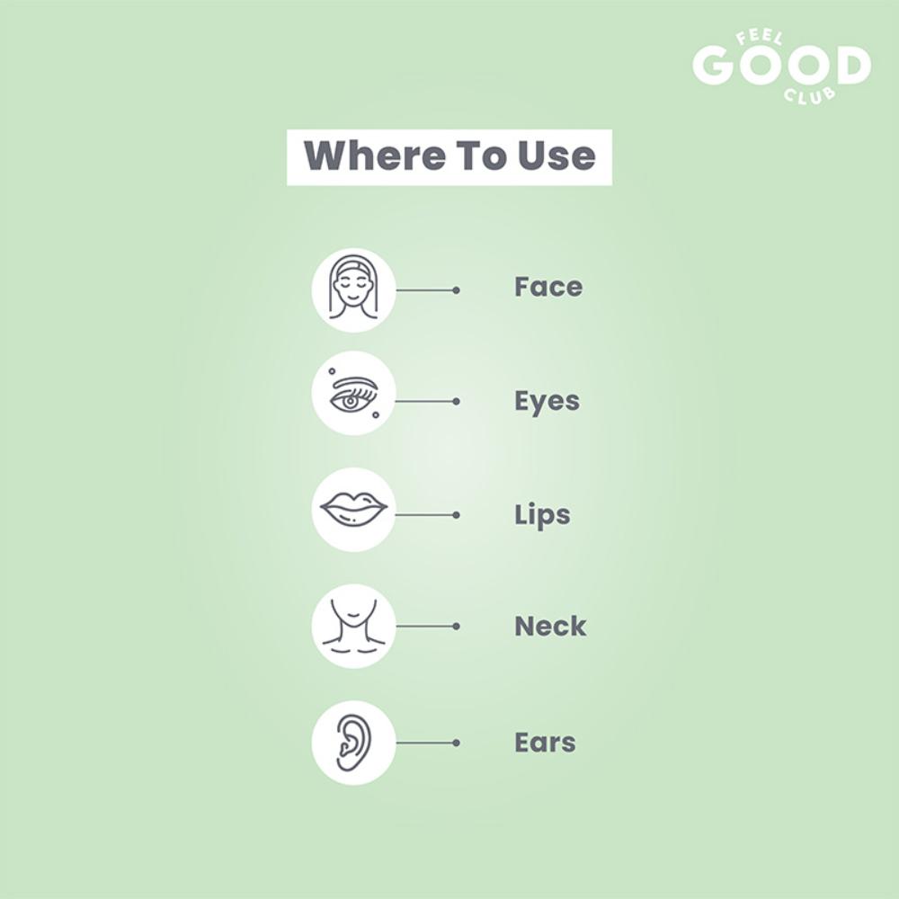 Feel Good Club Makeup Remover Pad - Reusable Soft & Gentle Puff For Face Skin Cleansing (1 Pc)
