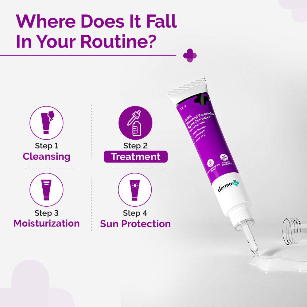 The Derma Co 2.5% Benzoyl Peroxide Spot Corrector
