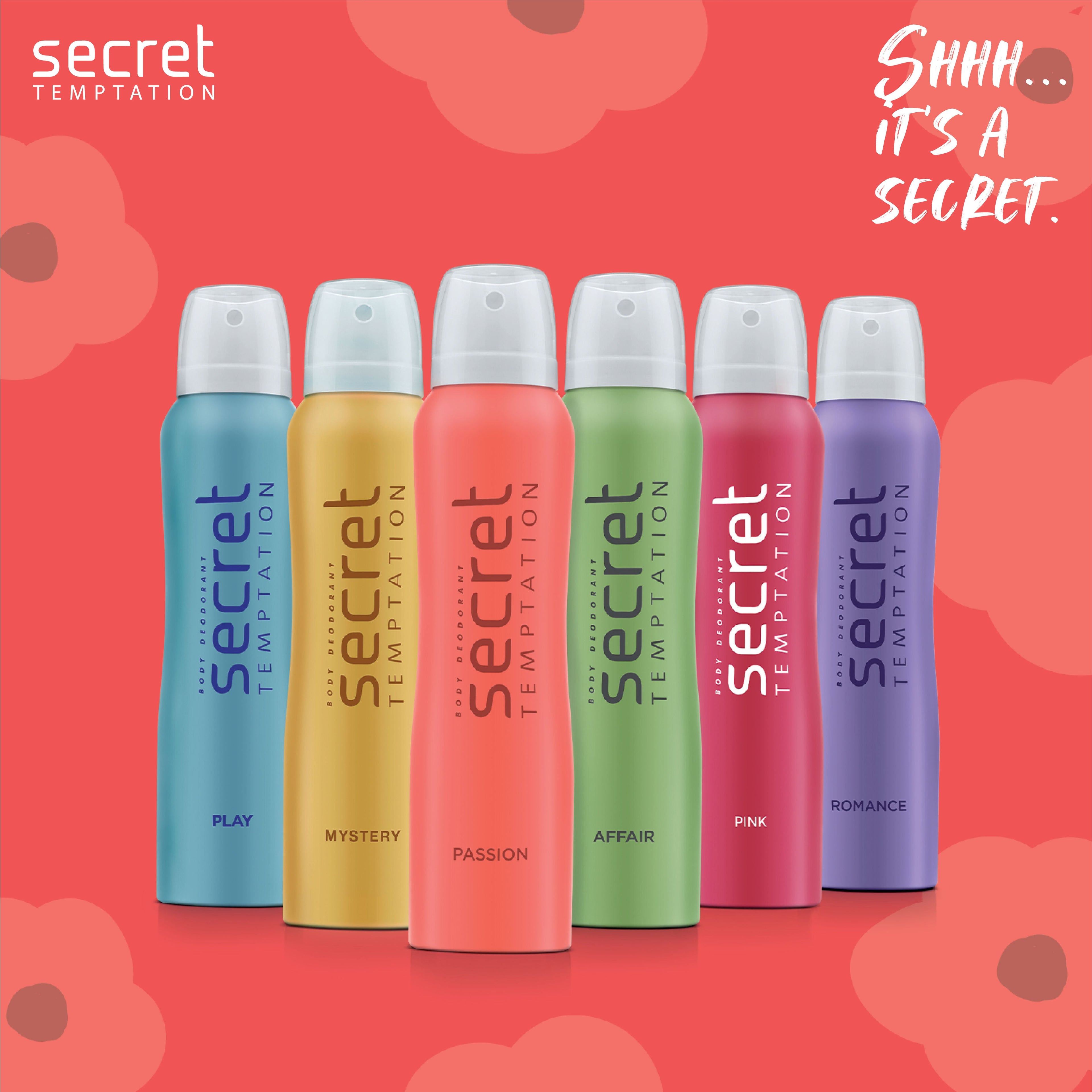 Secret Temptation Passion Deodorant Spray
