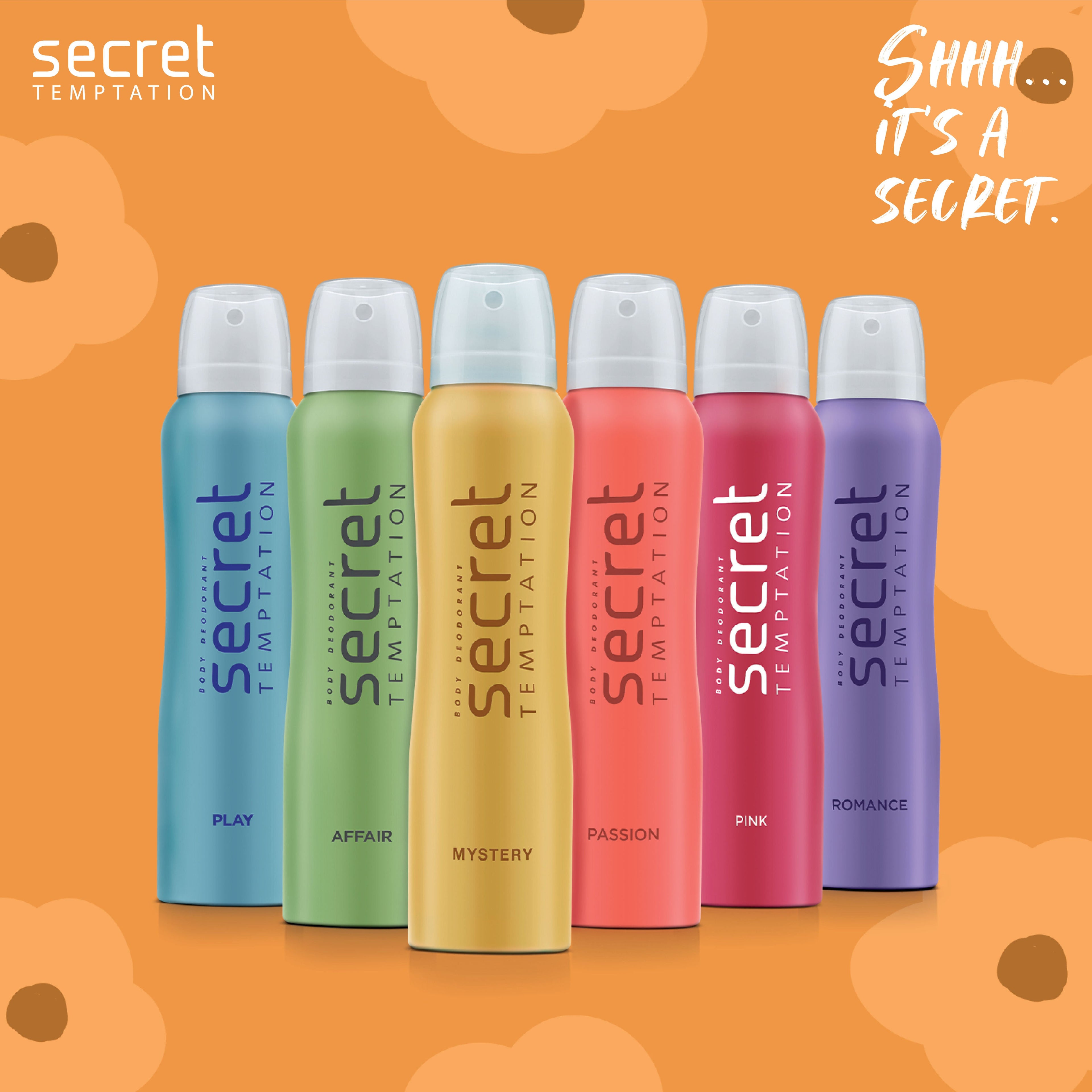 Secret Temptation Mystery Deodorant Spray
