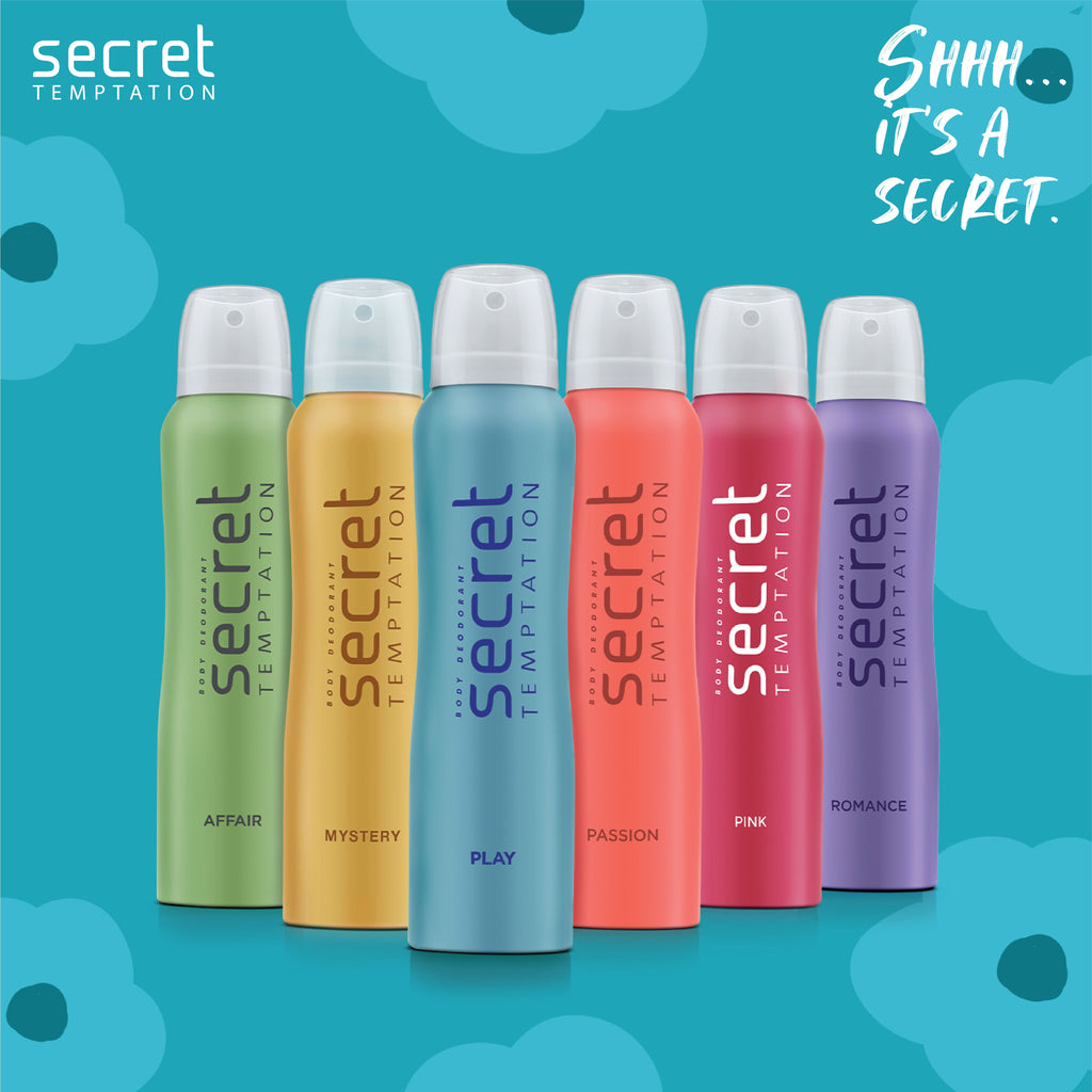 Secret Temptation Play Deodorant Spray