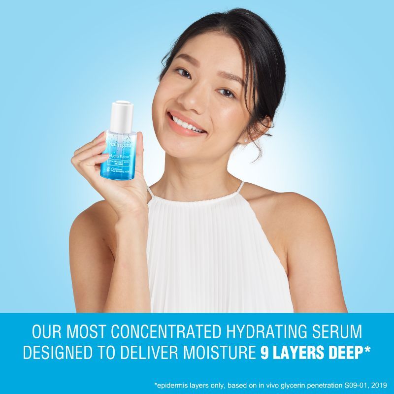 Neutrogena Hydro Boost Hyaluronic Acid Moisturizing Face Serum with Vitamin B5 for Dry & Normal Skin