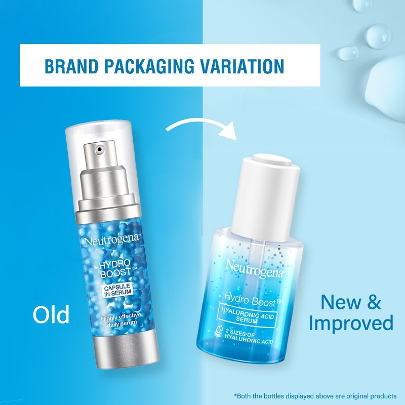 Neutrogena Hydro Boost Hyaluronic Acid Moisturizing Face Serum with Vitamin B5 for Dry & Normal Skin