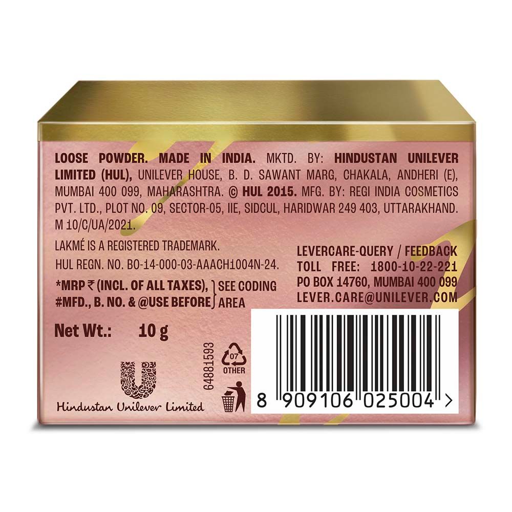 Lakme 9To5 Double Duty Bake & Blur Powder, Controls Oil & Shine, Matte finish