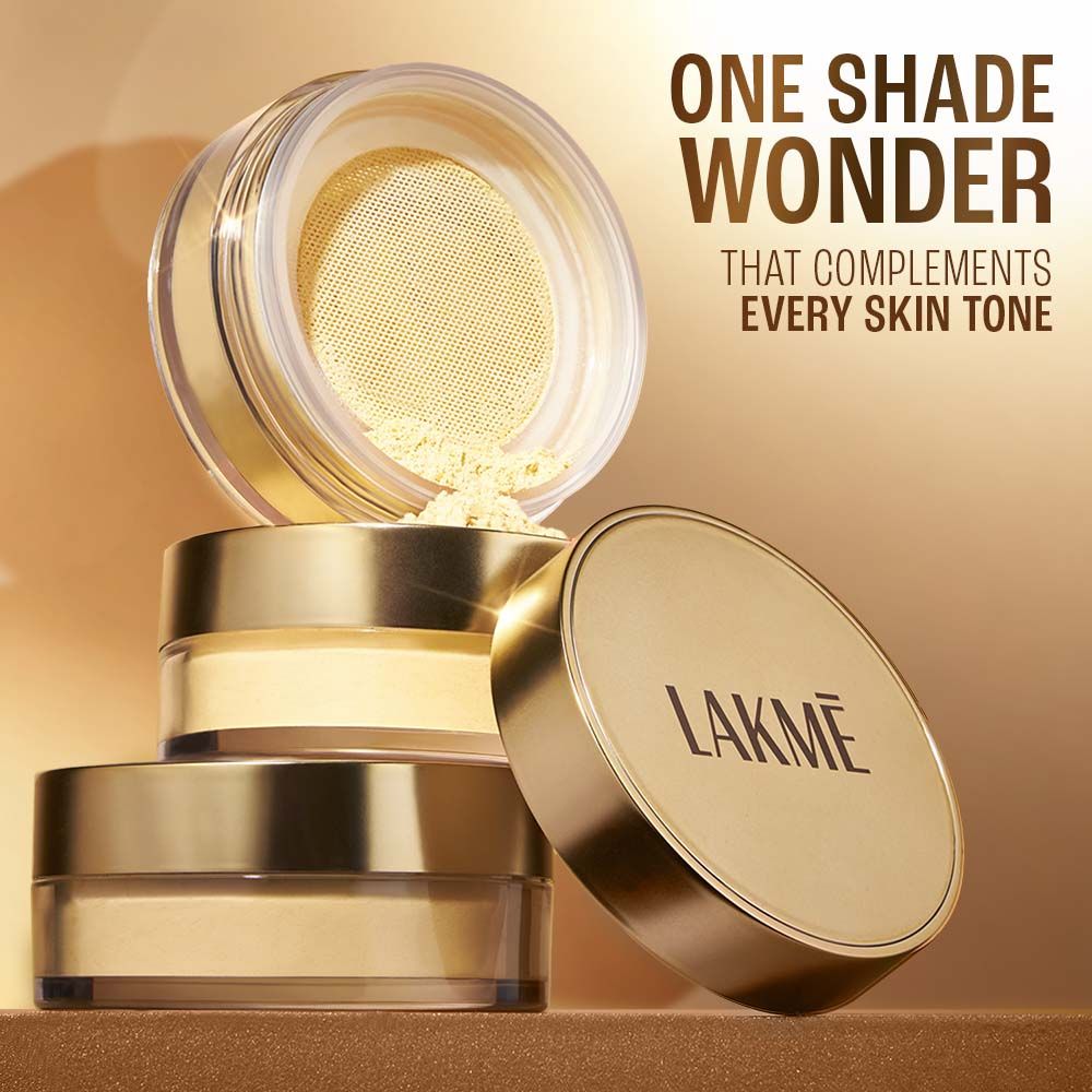 Lakme 9To5 Double Duty Bake & Blur Powder, Controls Oil & Shine, Matte finish