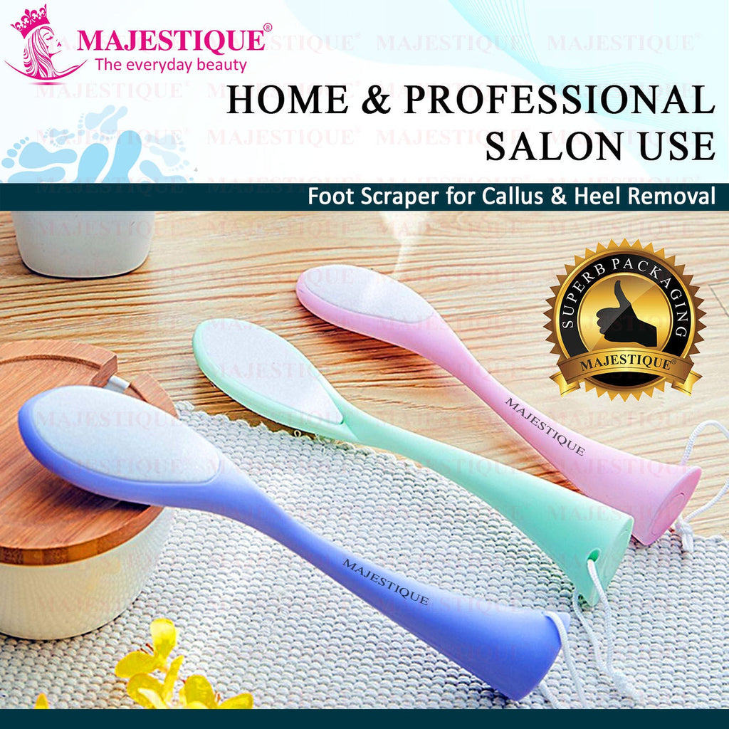 Majestique Foot File Foot Callus Remover- Double-sided (Color May Vary)