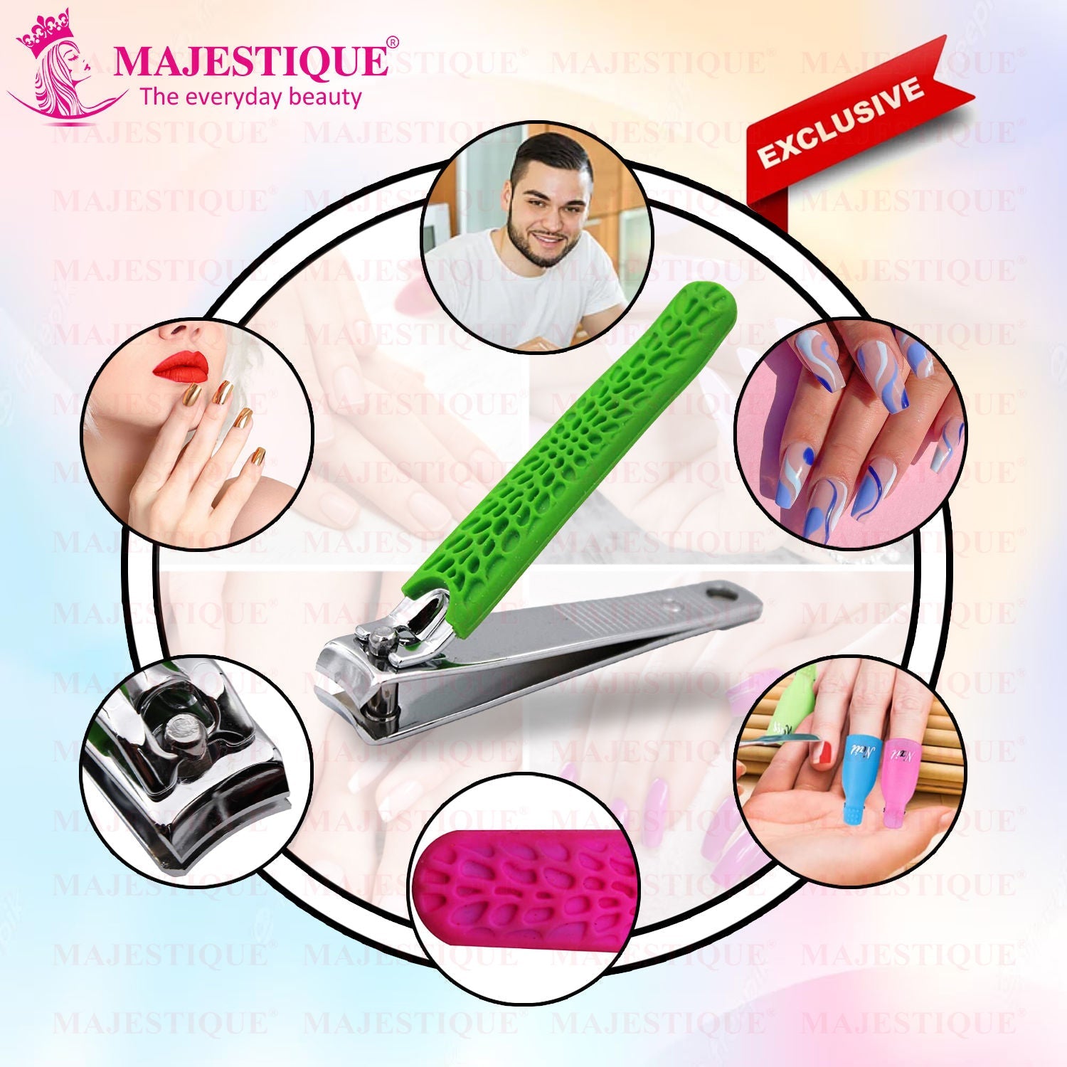 Majestique Nail Clipper - Color May Vary