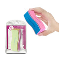 Majestique 4-Way Manicure Pedicure Board Emery, Buffer, Sanding Files, Nail Care - Color May Vary