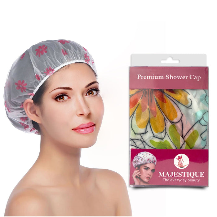 Majestique Premium Shower Cap (Colour May Vary)